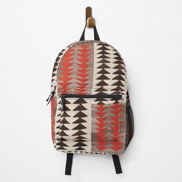 Item preview, NAVAJO DOUBLE HORSE SADDLE BLANKET MADE IN 1920s - Authentic Reprint designed and sold by Big Bang Canvas.