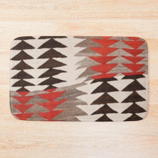 Item preview, NAVAJO DOUBLE HORSE SADDLE BLANKET MADE IN 1920s - Authentic Reprint designed and sold by Big Bang Canvas.