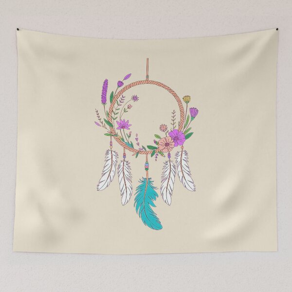 Item preview, Delicate Dreamcatcher Illustration designed and sold by VibrArtco.