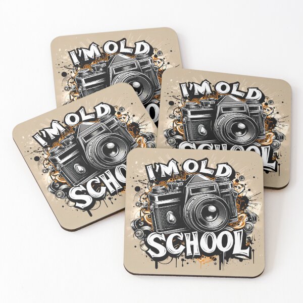 Item preview, I'm old school (Photographer) designed and sold by MisterMischief.