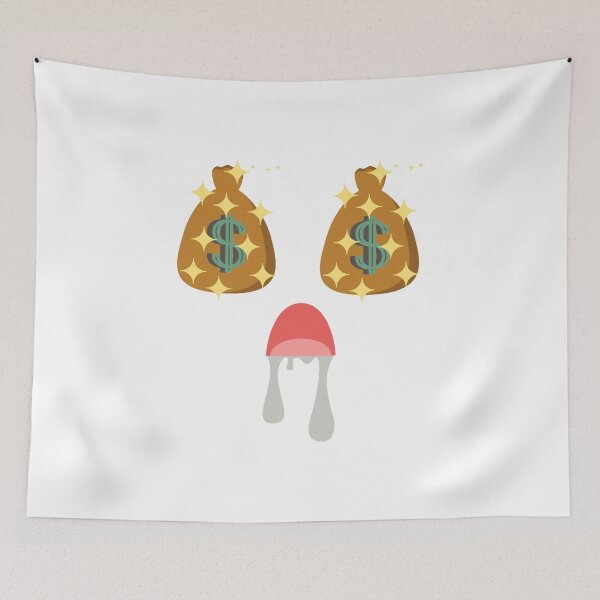 Item preview, Cute kawaii sparkly money bag eyes  designed and sold by BlushyPrint.