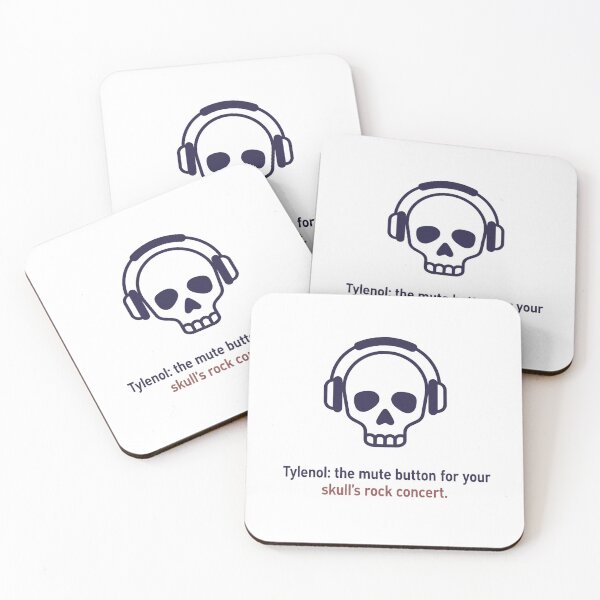 Item preview, Tylenol Parody: Headache Mute Button designed and sold by Apex Designs.