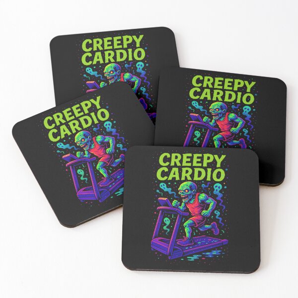 Item preview, Creepy Cardio Graffiti Halloween Gym Workout designed and sold by Joyful-Park.