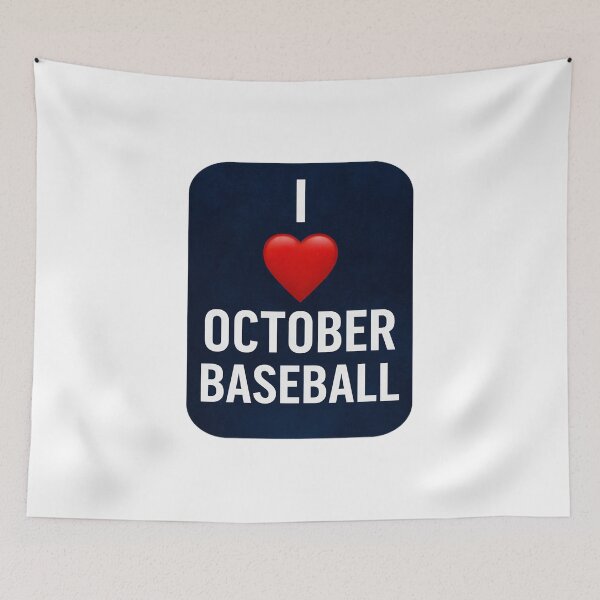 Item preview, I Love October Baseball  designed and sold by StumpyDumTees.