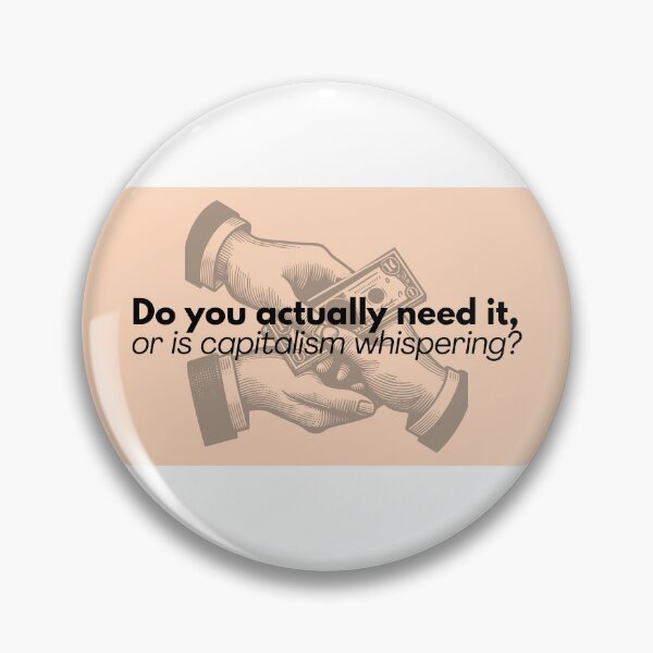 Item preview, Challenge consumer culture, one sticker at a time designed and sold by -DAL.