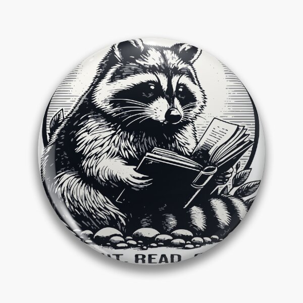 Item preview, Bookish Raccoon Reading Shirt – Cute Trash Panda Graphic Tee – Funny Animal Gift for Book Lovers & Readers designed and sold by Graphic Botique.