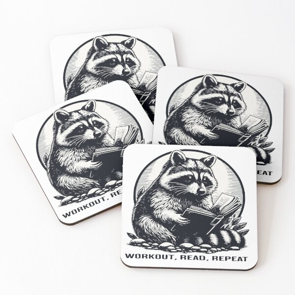 Item preview, Bookish Raccoon Reading Shirt – Cute Trash Panda Graphic Tee – Funny Animal Gift for Book Lovers & Readers designed and sold by Graphic Botique.