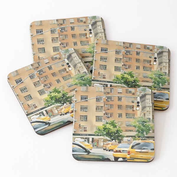 Item preview, Tenements and Taxis designed and sold by RCWatercolours.