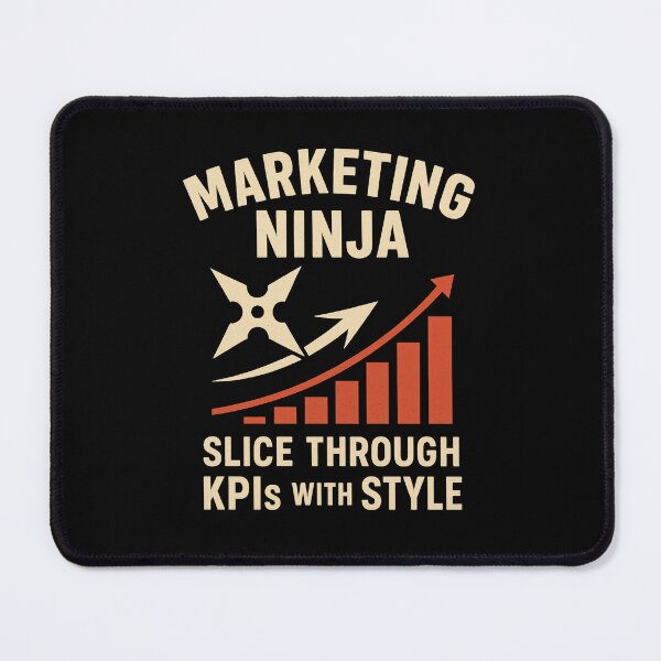 Item preview, Marketing Ninja - Slice Through KPIs With Style (Retro Tee) designed and sold by Work Life Tees.