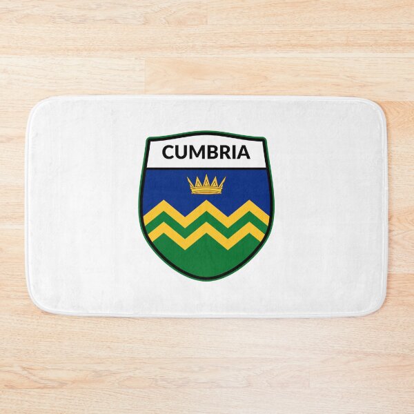 Item preview, New Cumbria Flag Badge designed and sold by Cumbria Guru.