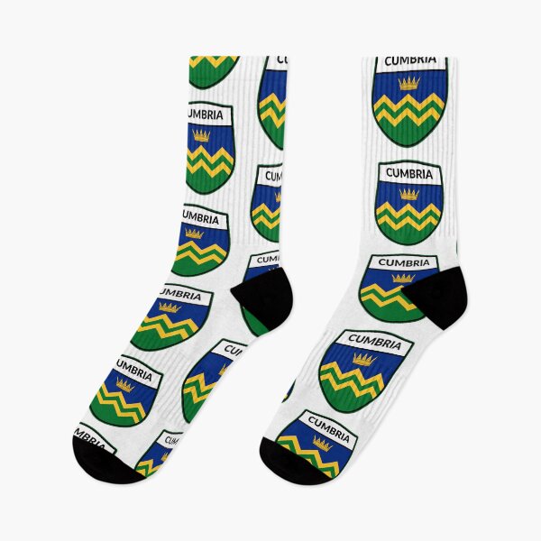 Item preview, New Cumbria Flag Badge designed and sold by Cumbria Guru.
