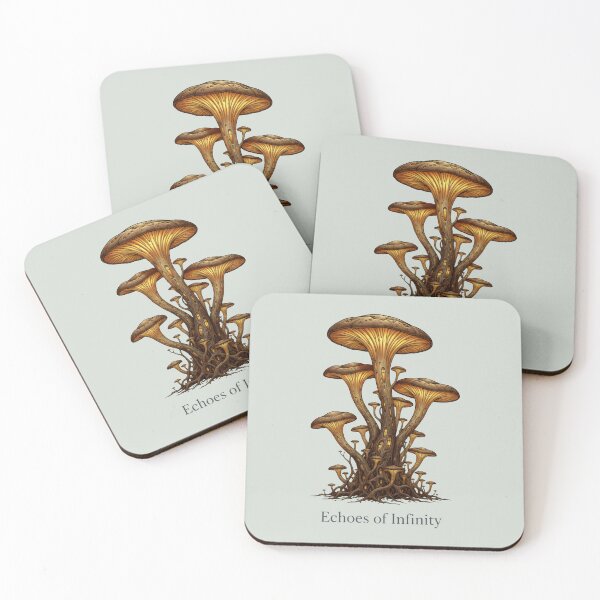 Item preview, Mystical Cluster of Radiant Forest Mushrooms designed and sold by SplashTastic.