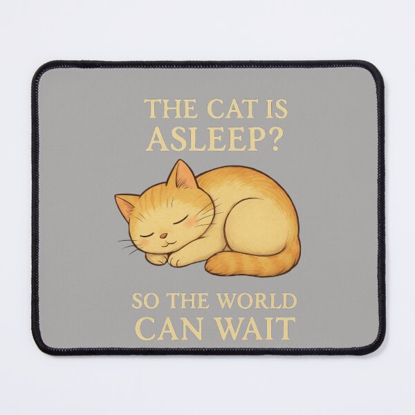 Item preview, The cat is asleep? designed and sold by Farbenmieze.