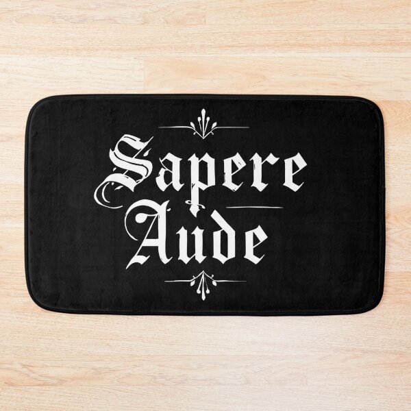 Item preview, Sapere Aude Gothic Lettering Art designed and sold by ChicTrendz.
