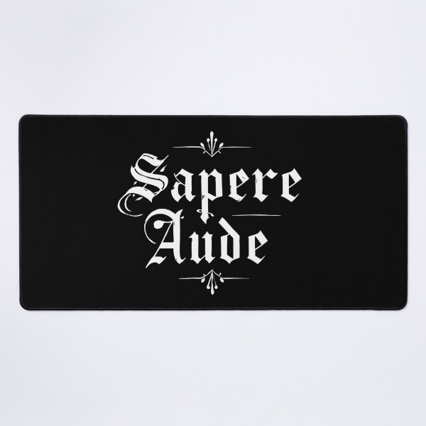 Item preview, Sapere Aude Gothic Lettering Art designed and sold by ChicTrendz.