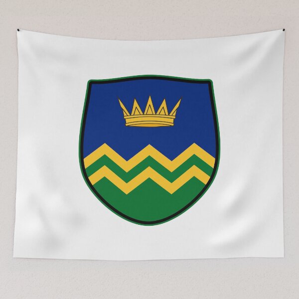 Item preview, Insignia de la bandera de Nueva Cumbria designed and sold by Cumbria Guru.