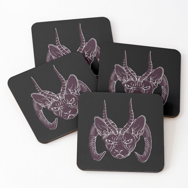 Item preview, Dark Gothic Demon Sphinx Cat designed and sold by Benjamin Lou.