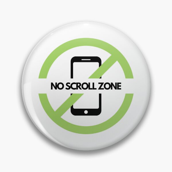 Item preview, Pause life, unplug from endless scrolling designed and sold by -DAL.