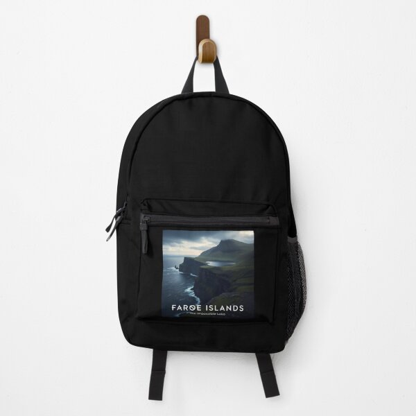 Item preview, Epic Viking Landscape - Faroe Islands Storm at Sørvágsvatn designed and sold by Digital Dreams Arts.