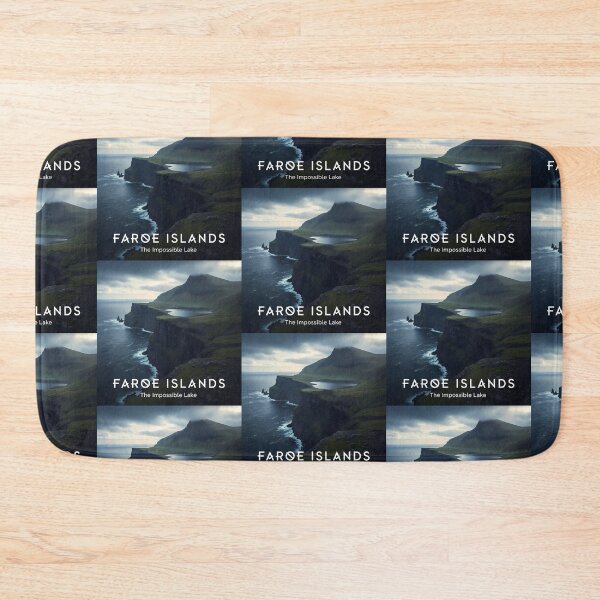 Item preview, Epic Viking Landscape - Faroe Islands Storm at Sørvágsvatn designed and sold by Digital Dreams Arts.