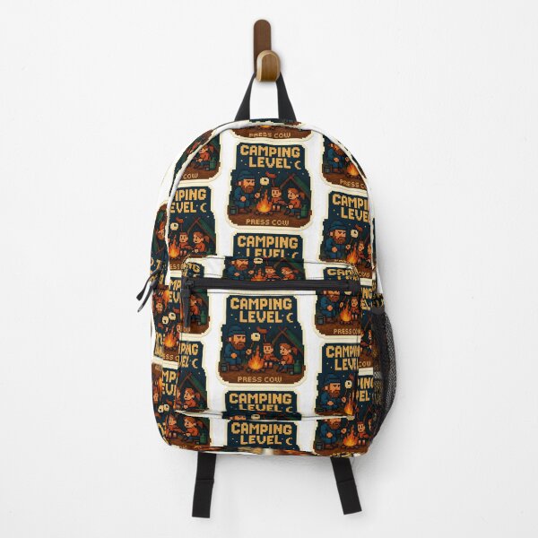 Item preview, Camping Level – Pixel Adventure designed and sold by Boldolka.