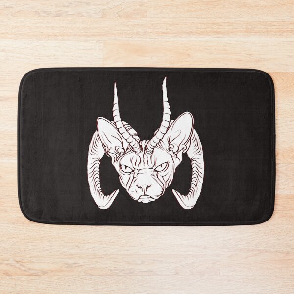 Item preview, Great White Demon Sphinx Cat designed and sold by Benjamin Lou.