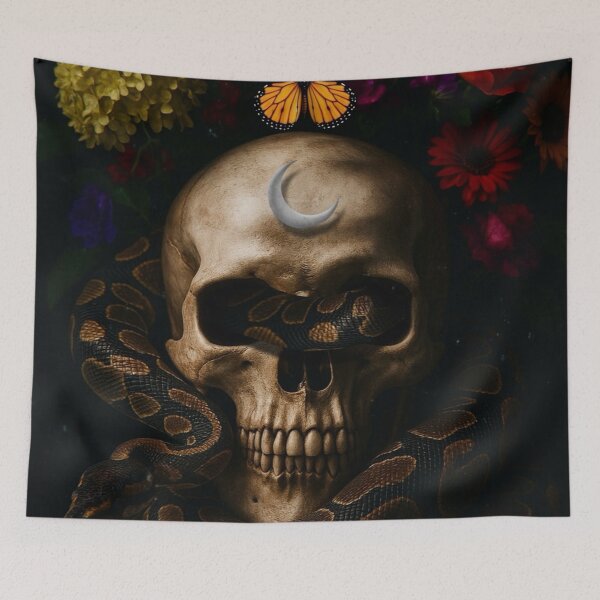 Item preview, Where Serpents Guard the Bloom – A Surreal Tale of Shadows and Renewal designed and sold by seamless.