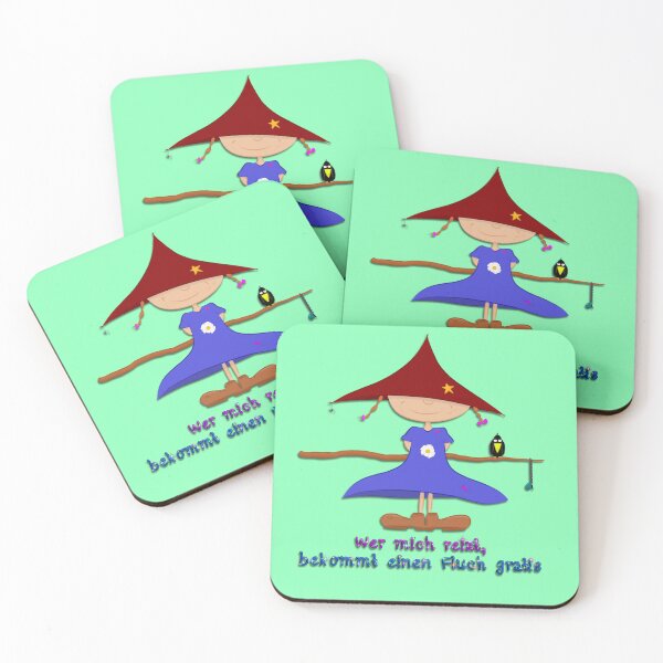 Item preview, Whoever irritates me gets a free curse designed and sold by KD das Lama.