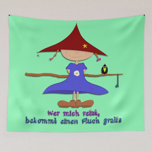 Item preview, Whoever irritates me gets a free curse designed and sold by KD das Lama.