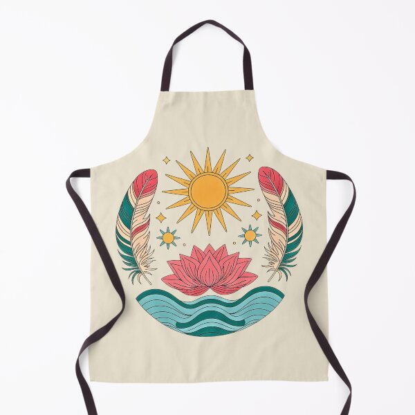 Item preview, Sun Lotus Boho Feathers designed and sold by VibrArtco.