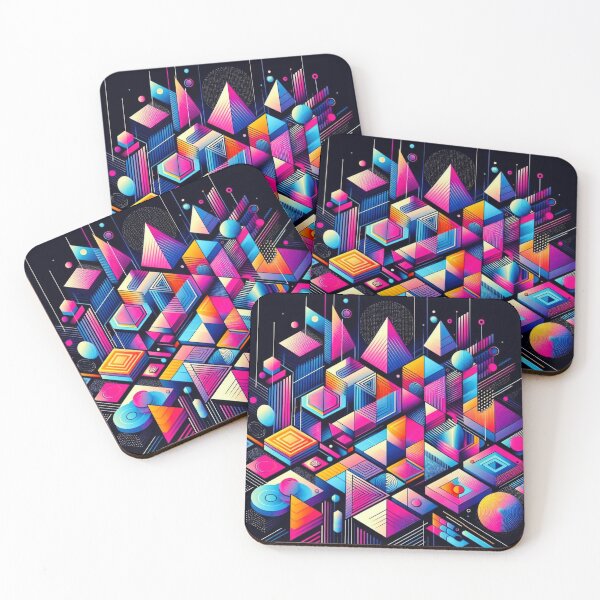 Item preview, geometric decorative abstract pattern designed and sold by Dogandesighn.
