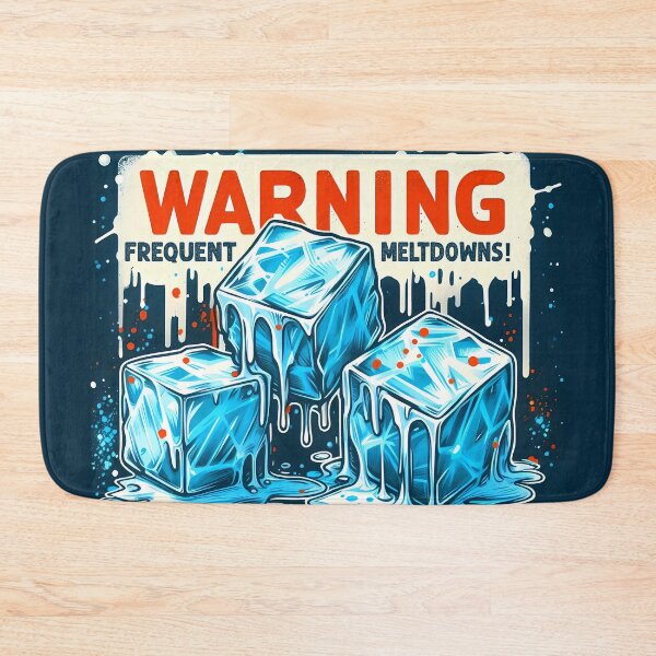 Item preview, Warning Frequent Meltdowns designed and sold by BeFadDesigns.