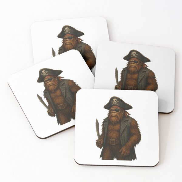 Item preview, Blackbeard Bigfoot wants your gold.  designed and sold by LumberjackTNArt.