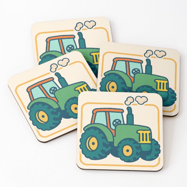 Item preview, Cute Cartoon Tractor – Kids Farm Design designed and sold by ZeMa-JA.