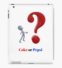 Soft drinks iPad Case/Skin