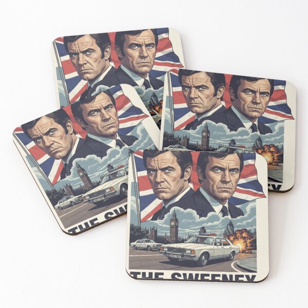 Item preview, Hard Men, Mean Streets – Reimagined The Sweeney Poster designed and sold by Art's Diner.