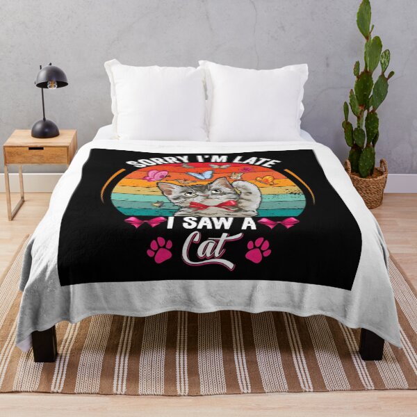 Item preview, sorry i'm late i saw a cat shirt designed and sold by Dazzling15.