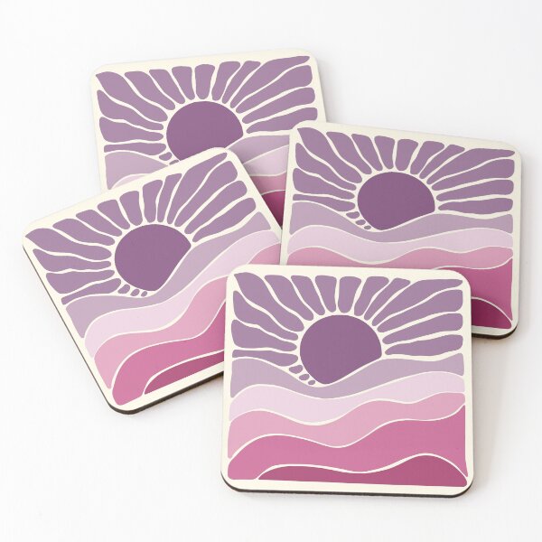 Item preview, Layered Purple Sunset designed and sold by Dossen Design.