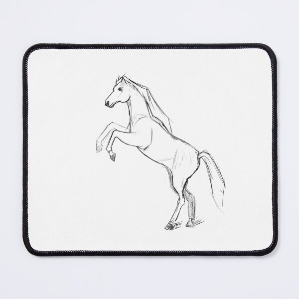 Item preview, Rearing Horse - free spirits designed and sold by a-ka.