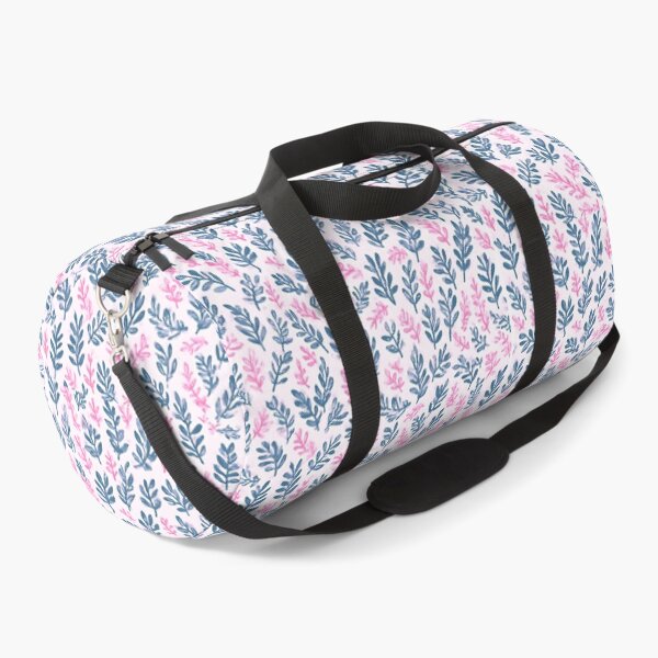 Item preview, Blue and Pink Laurel Leaf Print designed and sold by LeafPrints.