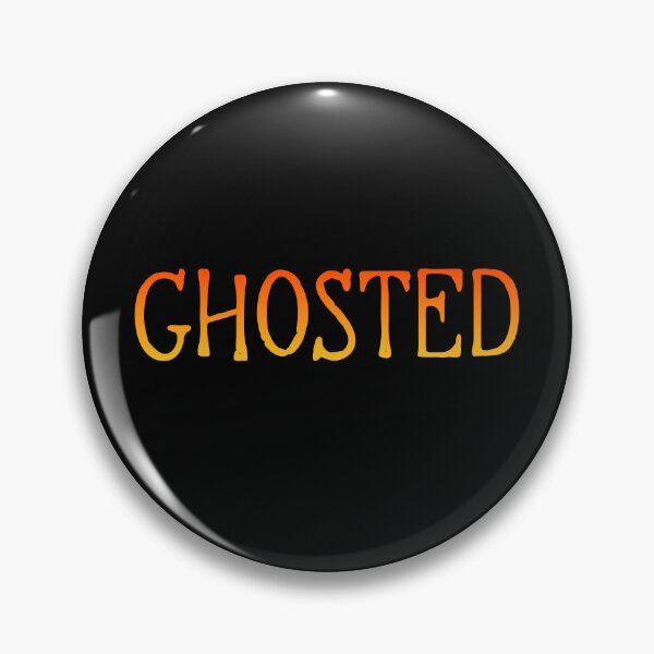 Item preview, Ghosted in Hot Orange Typography designed and sold by Memes N Lore .
