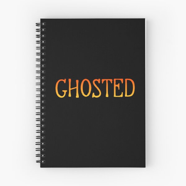 Item preview, Ghosted in Hot Orange Typography designed and sold by Memes N Lore .