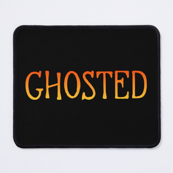 Item preview, Ghosted in Hot Orange Typography designed and sold by Memes N Lore .