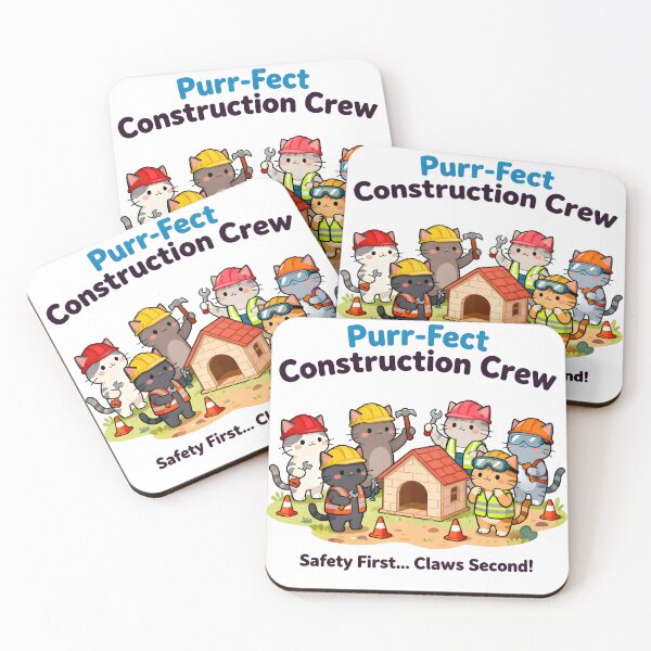 Item preview, funny catswithhardhats designed and sold by Uglyandcute.