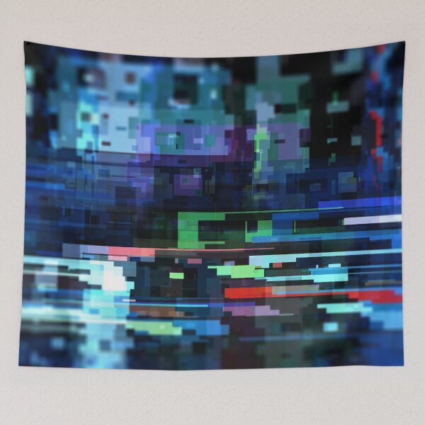 Item preview, Geometric structure urban city buildings digital landscape illustration designed and sold by christianmuller.