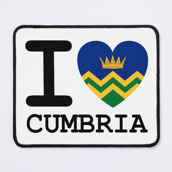 Item preview, I love Cumbria - New Cumbria Flag designed and sold by Cumbria Guru.