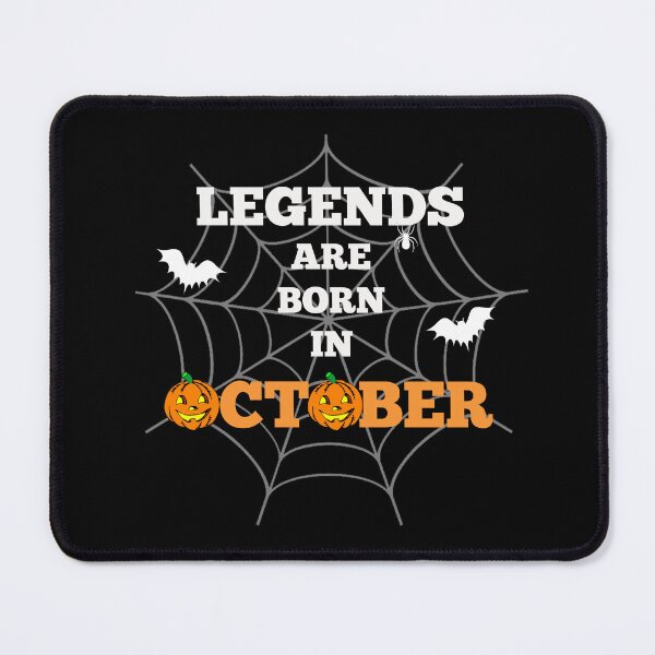 Item preview, Legends are born in October Halloween designed and sold by halazidan.