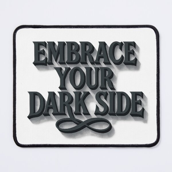 Item preview, Embrace Your Dark Side Art designed and sold by Trendy Sticker & Merch Collection - Express Yourself.