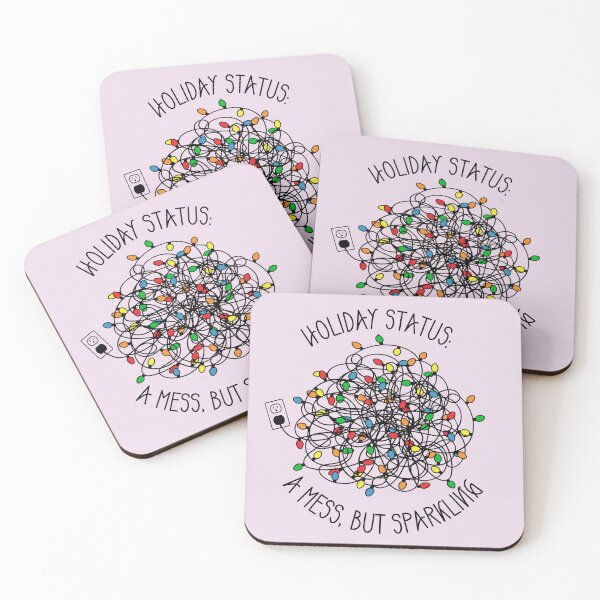 Item preview, Holiday Status: A Mess, But Sparkling – Funny Christmas Shirt designed and sold by La-Nuna.
