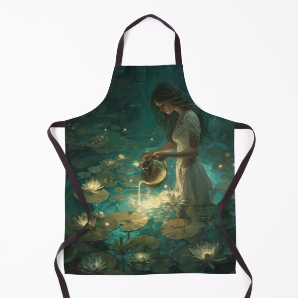Item preview, The Keeper of Luminous Waters designed and sold by oanaunciuleanu.